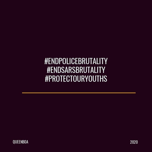 BukkyAuthe's tweet photo. I lend my voice to this!
I know the pain, my boys don't feel safe in this country. My younger brothers, my church youths, my neighbors, my friends, etc. We can't keep quiet. 

Dear Leaders, please act now!!!

#endpolicebrutality #endsarsbrutality #protectouryouths https://t.co/rCj3HCmHkZ