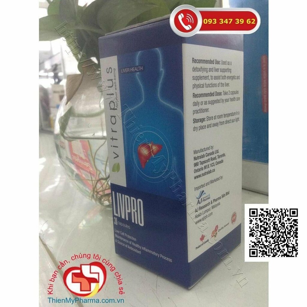 ThienPharmacy's tweet photo. VIÊN UỐNG BỔ GAN GIẢI ĐỘC VITRAPLUS LIVPRO

☎ Zalo: 093 347 39 62

👉 Giá: 250.000 Đ💲

✔ #ThienMyPharma #LIVPRO #pin

🌟 Website: https://t.co/kGrYeqAHxS https://t.co/CKja0Hc5zt