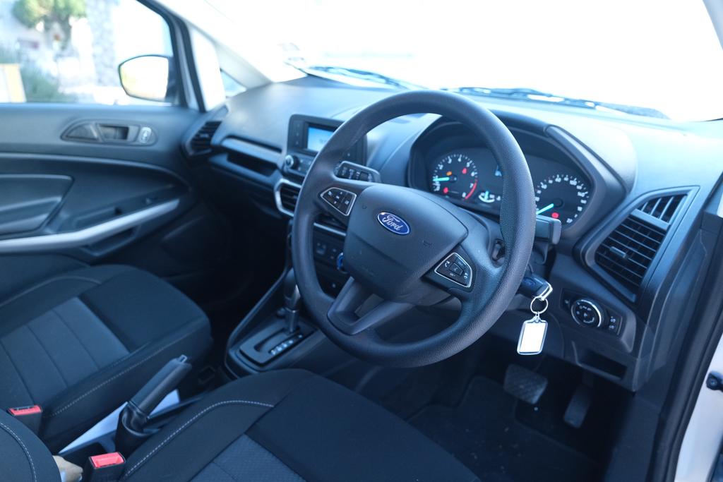 GeroLilleike's tweet photo. Exploring the West Coast with the @FordSouthAfrica EcoSport 1.5 Ambiente auto. Decent engine, it's performing better than expected on gravel/sand and it rides nicely on tar too. Also like the simple, fuss-free interior. Priced at R316 300! https://t.co/72EaFInKDZ