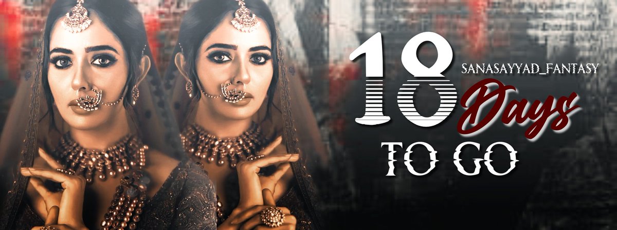 sanaxfantasy1's tweet photo. 18 Days To Go😍♥️
#SanaSayyad #Sonam #ldkls https://t.co/HkrhuSiju3
