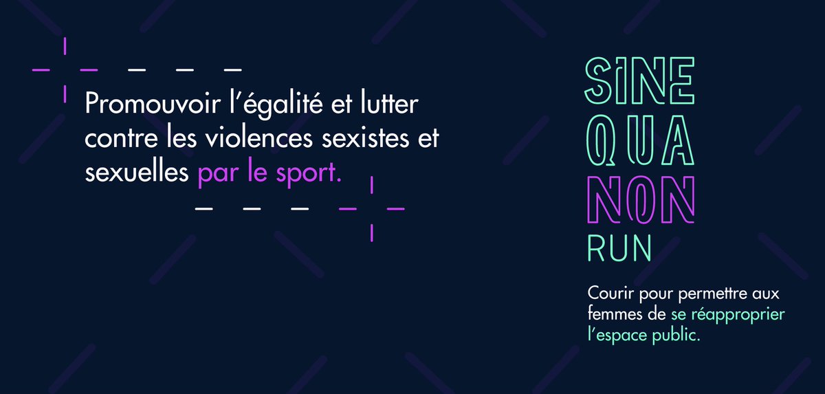 Aujourd’hui samedi 10 octobre et demain dimanche 11 octobre c’est :

➡️ plus de 1000 femmes et hommes 

➡️ dans 20 pays différents

➡️ courent pour promouvoir l’égalité et lutter contre les violences faites aux femmes  

#SineQuaNonRun