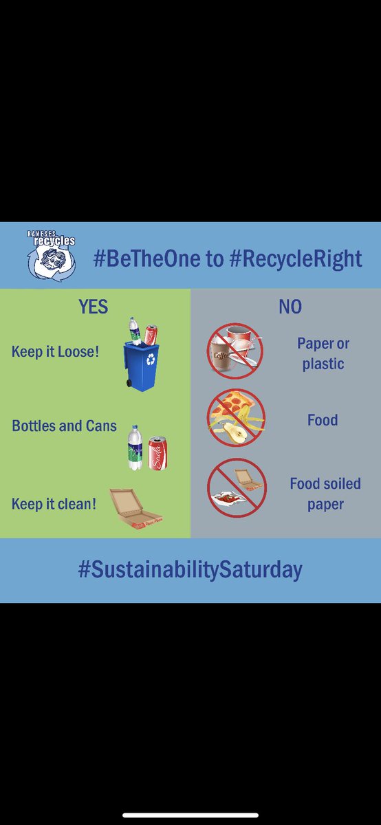 UNC OWRR (@uncrecycles) on Twitter photo 🐑♻️ Reminder‼️
Keep it loose and recycle right! ✅
Coach Mack Brown and Carolina Football want you to #BeTheOne to #BeSustainable! ♻️
#RamesesRecycles
#SustainabilitySaturdays
#BeTheOne to #RecycleRight
#GoHeels
@TarHeelFootball <a href="/GoHeelsGameDay/">GoHeelsGameDay</a> <a href="/Sustainable_UNC/">Sustainable Carolina</a> 🐑♻️ Reminder‼️
Keep it loose and recycle right! ✅
Coach Mack Brown and Carolina Football want you to #BeTheOne to #BeSustainable! ♻️
#RamesesRecycles
#SustainabilitySaturdays
#BeTheOne to #RecycleRight
#GoHeels
@TarHeelFootball <a href="/GoHeelsGameDay/">GoHeelsGameDay</a> <a href="/Sustainable_UNC/">Sustainable Carolina</a>