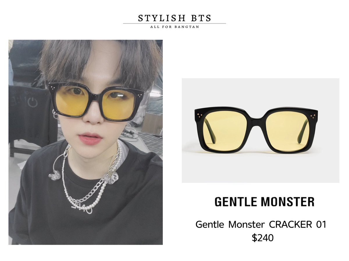 Stylish Bts On Twitter Bts 201010 Suga Gentle Monster