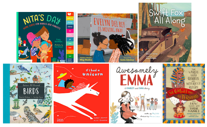 This week's #picturebook crushes featuring @kathys_quill @familiustalk @megmedina_ @Candlewick @beccaleat @mkchibs @AnnickPress @CarolynGavin @KidsCanPress @GabbyDawnay @ThamesHudsonUSA @mer_mag @BeamingBooksMN @udayana_lugo @RP_Kids 

letstalkpicturebooks.com/2020/10/crushe…