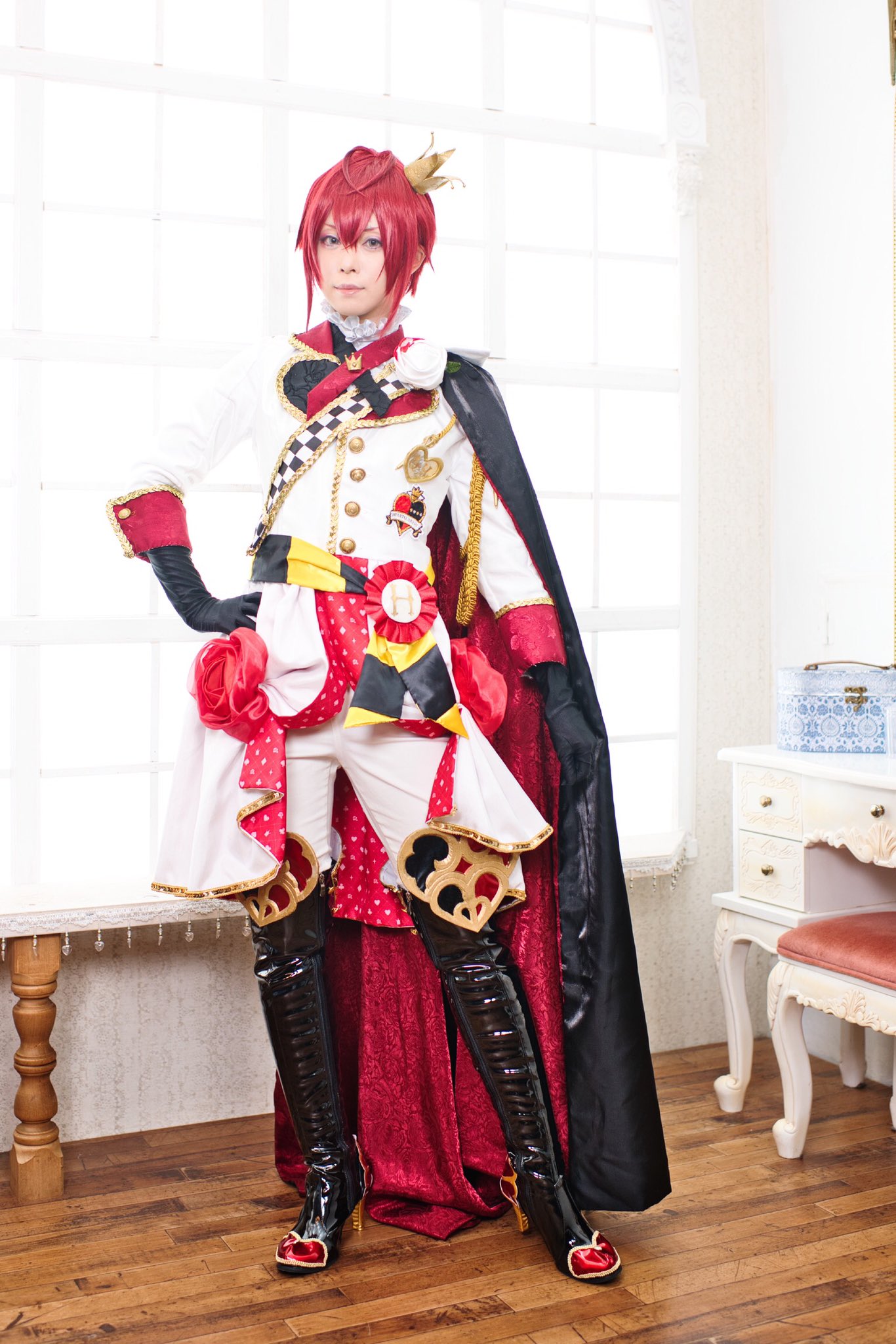 リドル・ローズハート 寮服 衣装 disney ツイステ- リドル・ローズハート 寮服 衣装 disney ツイステ-