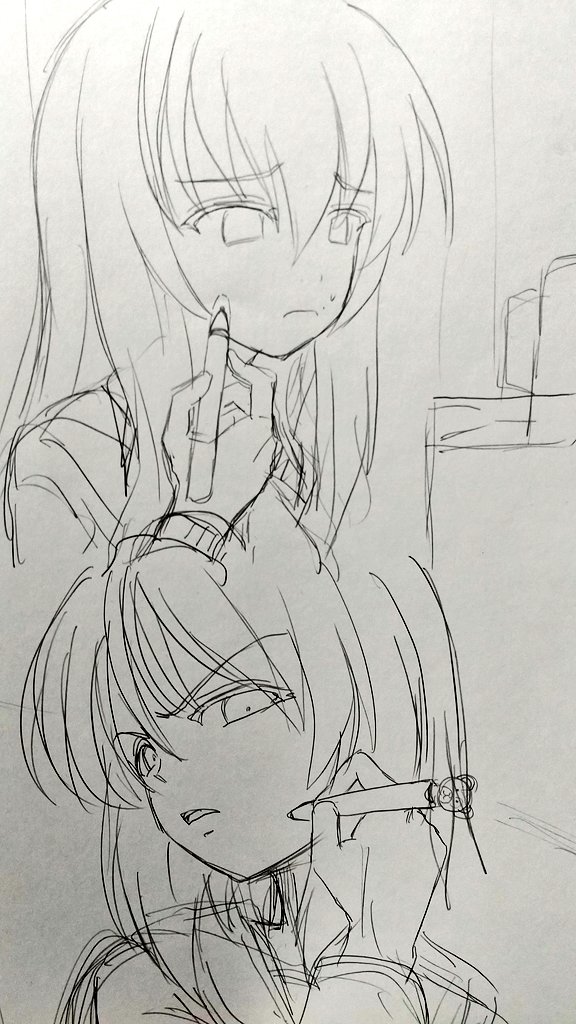わにとくまキチの原画が出てきた 