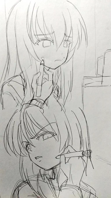 わにとくまキチの原画が出てきた 