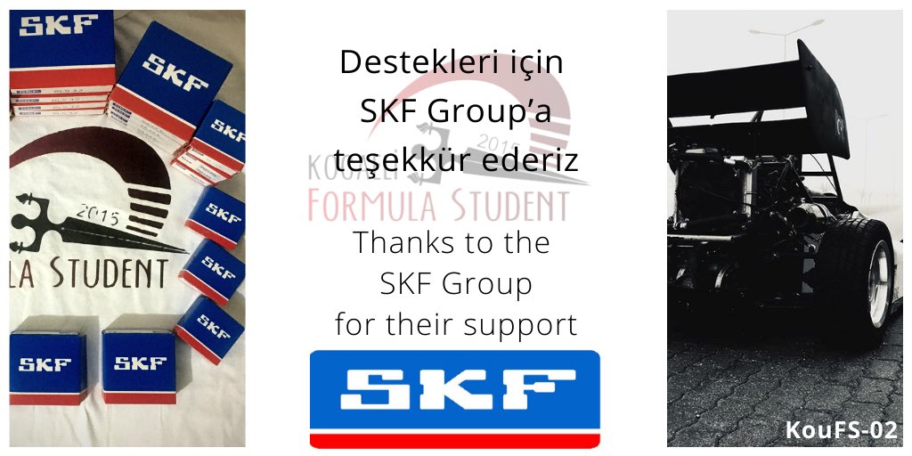 KOUFormula's tweet image. Destekleri için @skfgroup ‘a teşekkür ederiz.
Thanks to the @skfgroup for their support
————————————————
#kocaelibüyükşehirbelediyesi #hktm #skfgroup #kalibreboru #pirelli #honda #tosfed #intercity #biasmuhendislik #kocaelibld #kassomühendislik #t3vakfi #vesproje #fıratlar