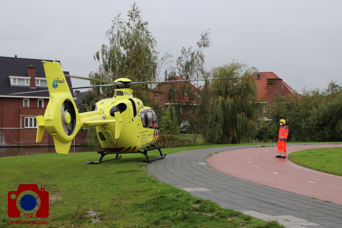 Melding hulpdiensten Mondriaanstraat Bergschenhoek