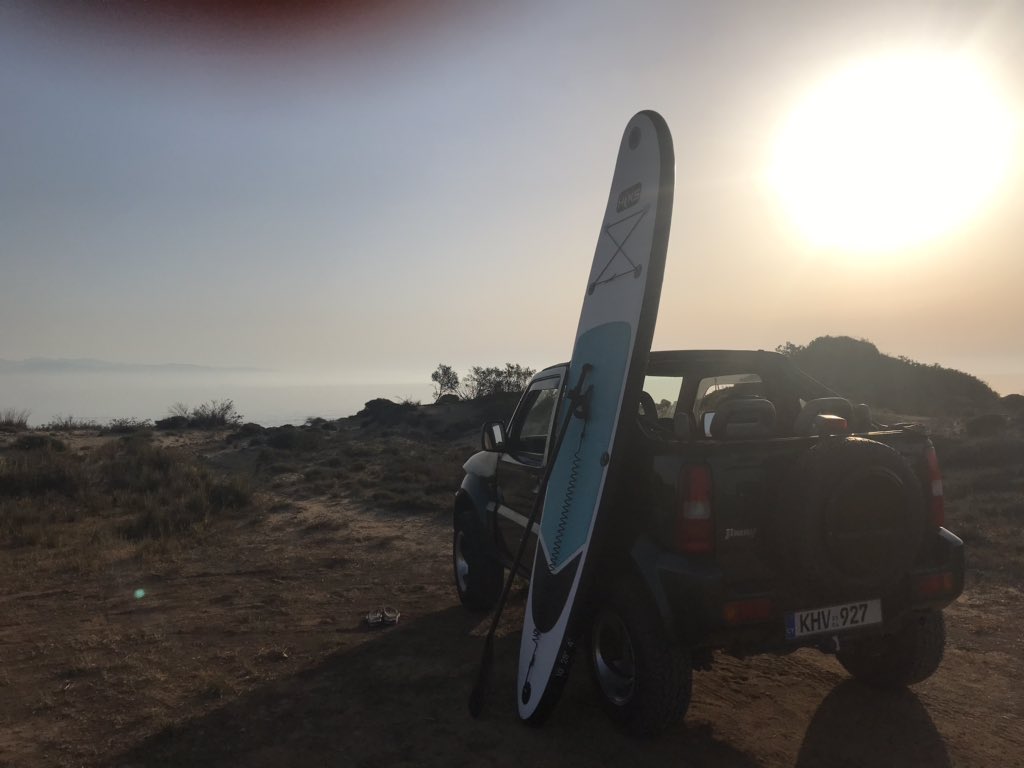 It is important to stop and think about your own mental wellbeing as well as those around you. Take time to enjoy the things that keep you in the right headspace. I have found mine in Akrotiri