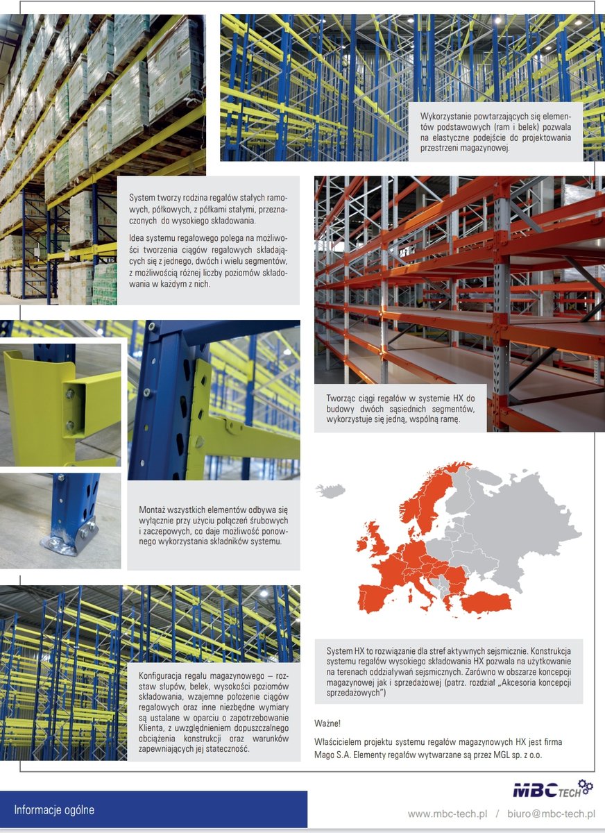 TechMBC's tweet image. Zaplanuj magazyn razem z nami !!!

System tworzy rodzina regałów stałych ramowych, półkowych, z półkami stałymi, przeznaczonych do wysokiego składowania. 

Nowe i używane - obie opcje na gwarancji   !!!