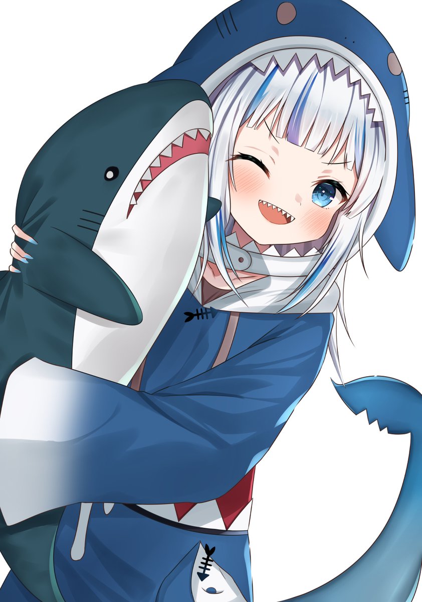 サメちゃん Gawrt Sakiのイラスト サメちゃん Gawrt Sakiのイラスト