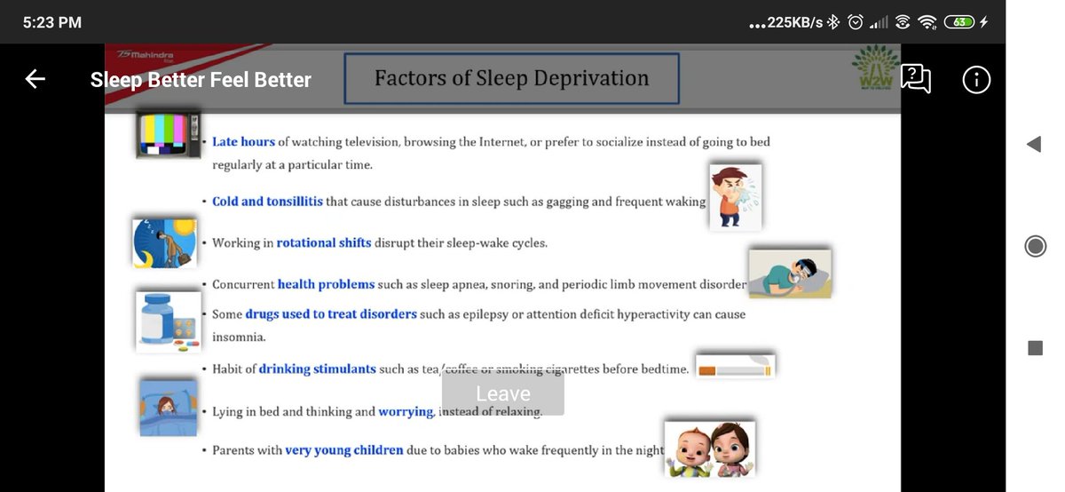 MahindraExp's tweet image. This #WorldMentalHealthDay our teams and family members virtually connected for an engaging session to understand the importance of sleep. Sleep cycles, good routines, symptoms of sleep deprivation and lifestyle changes needed for better sleep were insightful. #MahindraExperience