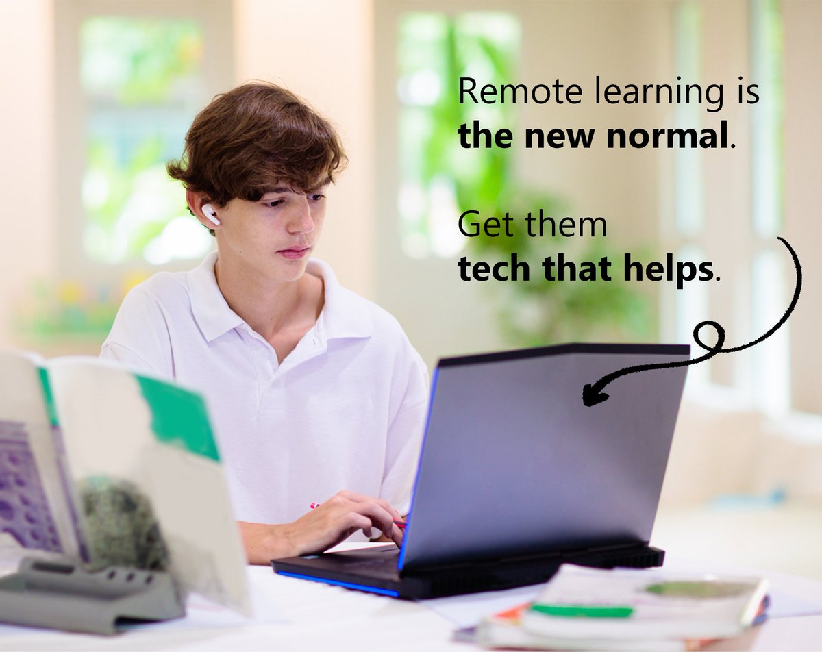RefurBees's tweet photo. Sharing the computer isn't always an option these days. Get them the right gear for the right price. Shop laptops: https://t.co/O4CJHqSzov https://t.co/fHMaWBGUme