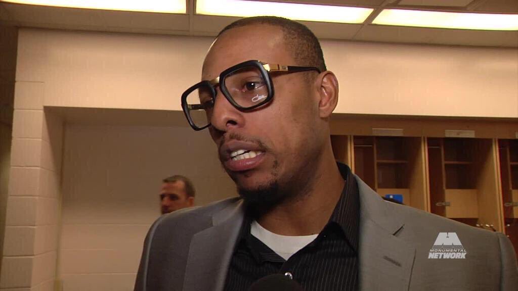 (6/6) Lastly, I’ll take this opportunity to shit on Paul Pierce. He seems to have worn these multiple times between 2012 and 2014 despite getting torn apart on the Internet, and rightfully so. They’re way too big, square and wide. And get some anti-reflective coating, you animal.