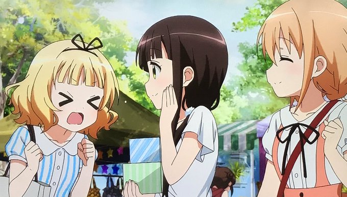 ごちうさ3期のtwitterイラスト検索結果 古い順