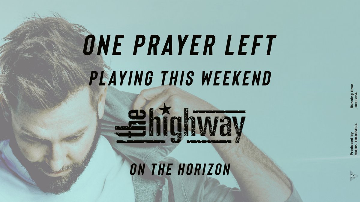 RyanGriffinLive's tweet photo. Have you heard #oneprayerleft on @sxmthehighway #onthehorizon? Listen today and let em know you want to hear it more! @buzzbrainard https://t.co/NyOGUofESh