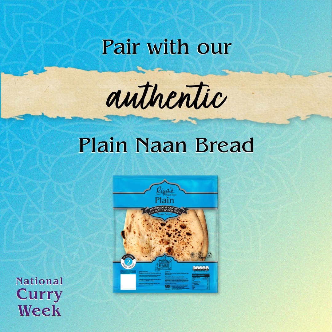RiyasOriginal's tweet photo. CELEBRATE NATIONAL CURRY WEEK WITH US🎉

Recipe 2: Tarka Daal

Our next favourite family recipe is this wonderfully creamy daal, delicious served as a side dish or served with a Riya's naan.

Click the link below to follow the recipe: https://t.co/9OcFX0T5RV

#NationalCurryWeek https://t.co/VOSUL6ya2k
