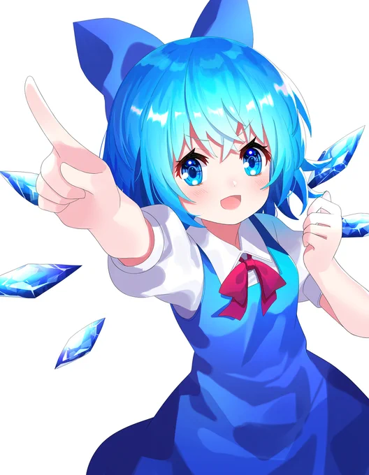 チルノちゃんたち! #東方Project #チルノ #少女 #女の子 https://t.co/Z6jkAShPHf 