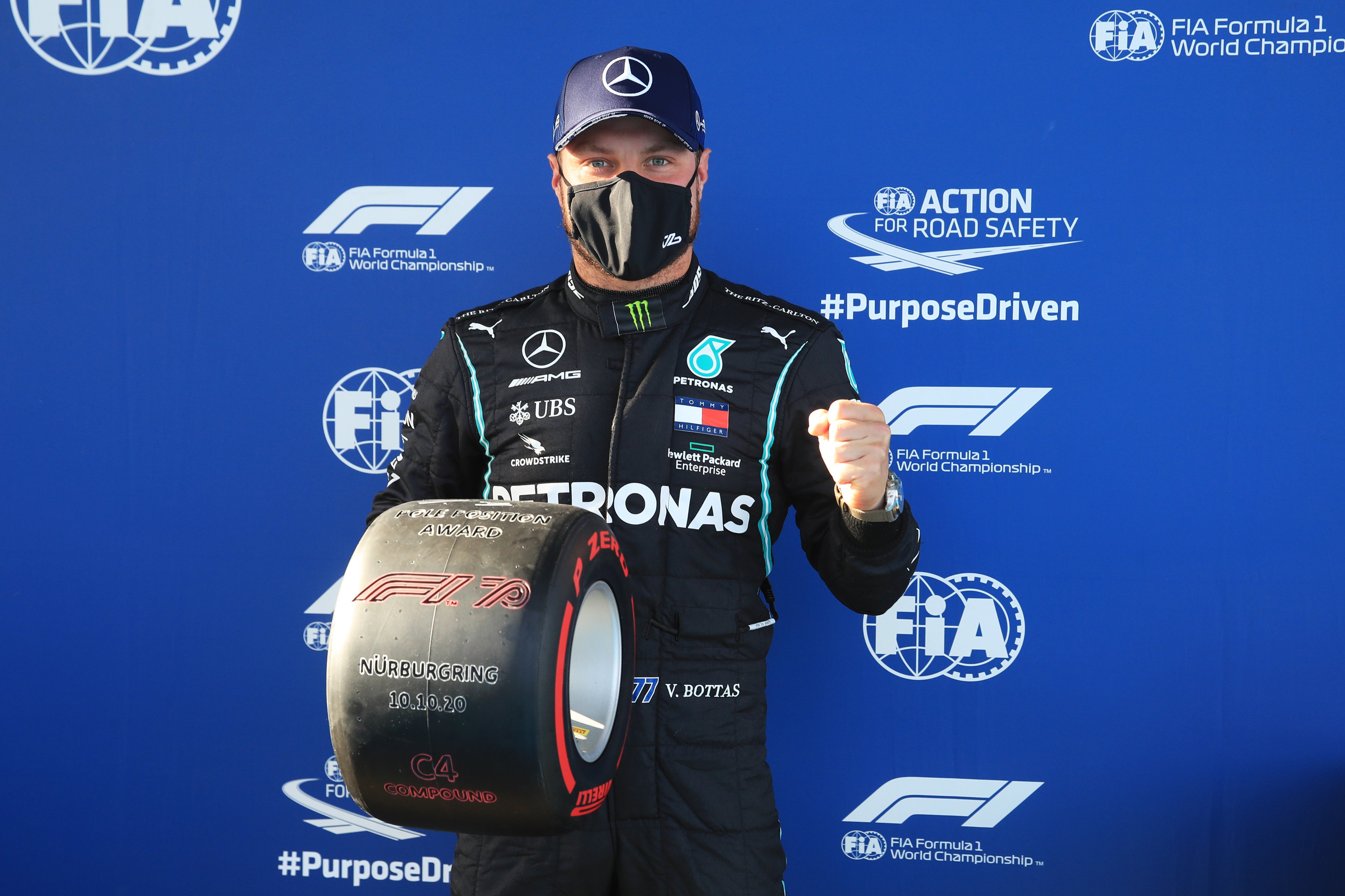 Valtteri Bottasé a pole az Eifel Nagydíjon, Charles Leclerc varázsolt