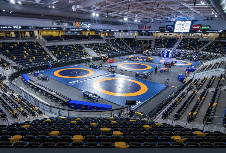 Good luck to <a href="/AppWrestling/">App State Wrestling</a> student-athletes <a href="/willformato/">Will Formato</a> and <a href="/c_russell4/">Codi Russell</a> as they compete at <a href="/USAWrestling/">USA Wrestling</a> senior nationals! Tune in at <a href="/FloWrestling/">FloWrestling</a> #ReAchTheSummit