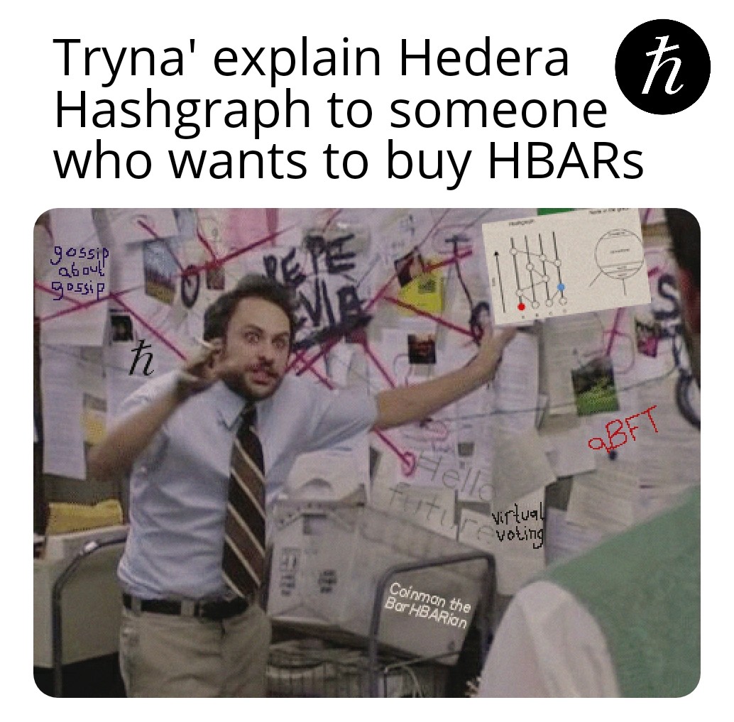 BarHBARian's tweet image. #Hedera @hashgraph&apos;s inventor Dr @leemonbaird makes it look so easy. When I try it&apos;s like... 😬
#hellofuture $Hbar #hederafam #HashgraphSquad #crypto