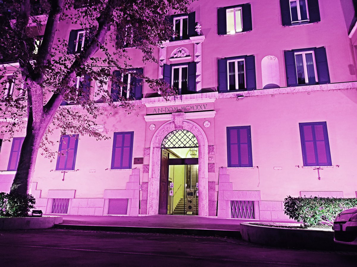 Confcommercio's tweet photo. Anche Confcommercio aderisce a #PinkisGood.
La sede nazionale di #PiazzaBelli si illumina di rosa per ricordare l’importanza della prevenzione e ricerca scientifica.
@TerziarioDonna @Fondaz_Veronesi @pinkisgood_Fuv #laricercaècura
https://t.co/tMdouoomIu https://t.co/j6QfcbTqPa