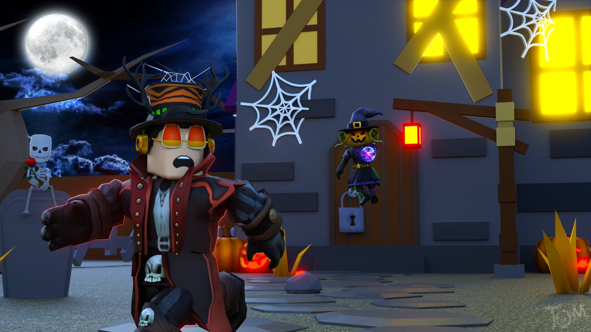 Tom Yt On Twitter Thumbnail Commission For Halloween Obby Game Likes And Rts Are Appreciated Roblox Robloxdev Robloxgfx - roblox rts games