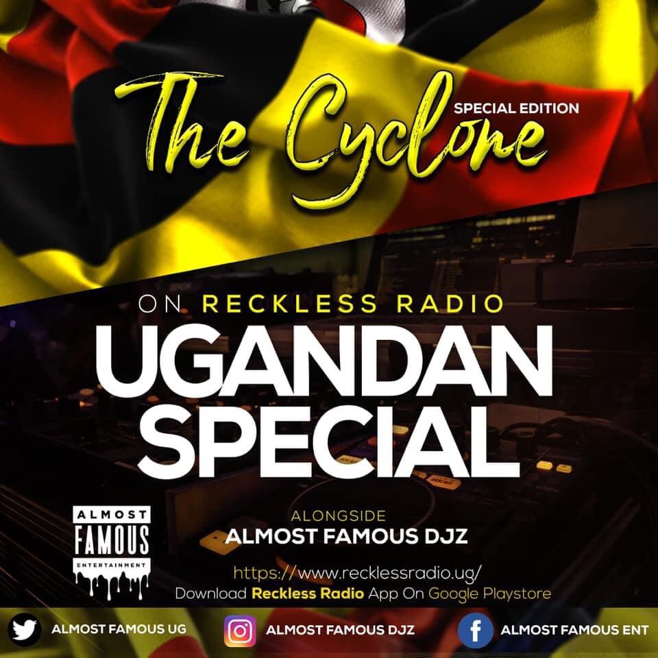 konkmukiga's tweet photo. Celebrating #UGAt58 strictly +256UGπΊπ¬ Beats on #RecklessRadio #TheCyclone Sat-8pm-12am
@AlmostFamousUG @jamesonen @DJ_Dranix @djemma256 @wagga_simon @MadMudokolo @djandrey256 @Capt_Adamsky https://t.co/JoItZlByNI