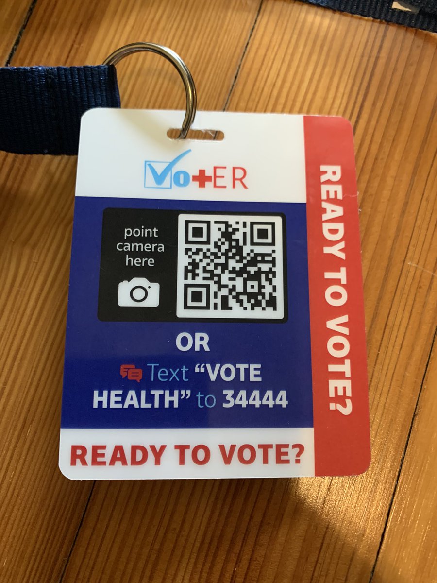 Before joining for virtual #PFDweek20 this AM, I rounded on postop patients and made sure they were registered to #VOTE! Thanks @AlisterFMartin for helping us help our patients find their civic voices! #GoVote #GOTV @FPMRS @jfitzgeraldMD @kwoodburnmd
