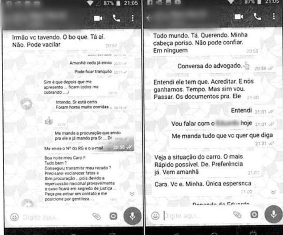 O advogado de Isabela entrou com uma medida protetiva contra seu pai e seu tio. Cerca de um ano após os fatos, no dia 17 de junho de 2020, uma conversa vazada mostrava que Paulo estava recebendo ajuda de dois amigos.