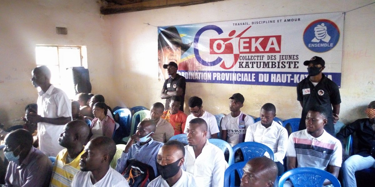 murex720's tweet photo. #COJEKA: Demain se fera avec nous, le Collectif des Jeunes Katumbiste, bienvenue a la cellule #Golf_KabulaMenshi la base de son Excellence @moise_katumbi cap vers 2023🏃🏃🏃 https://t.co/ztjX4mVIOt