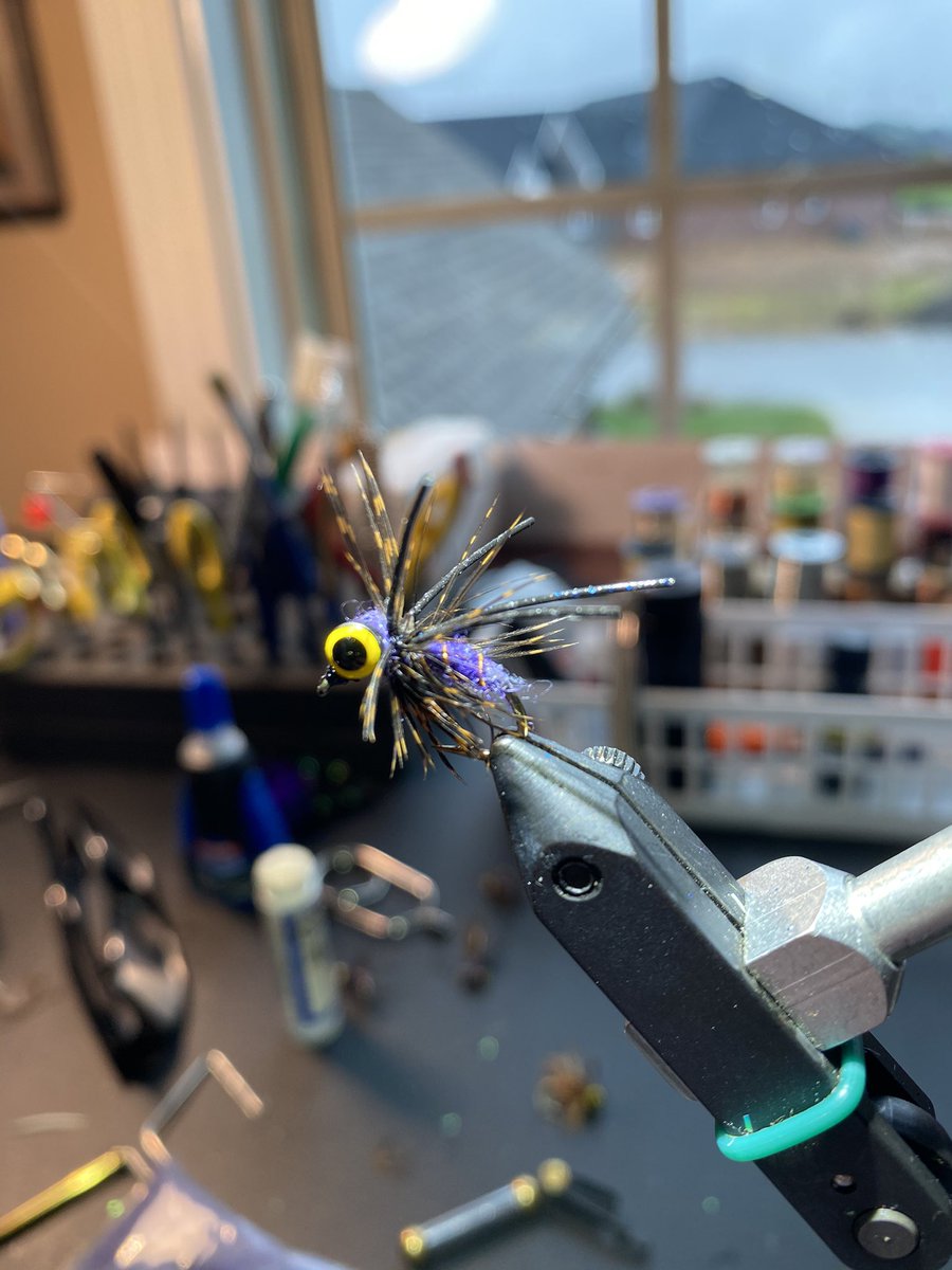 It’s a fly tying kind of day.