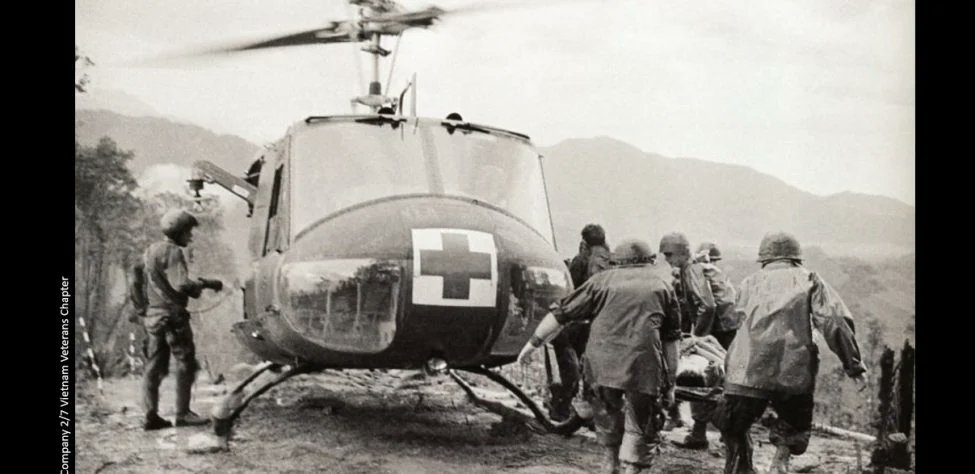 Eso pese a que se habían producido grandes avances en la medicina militar y en particular en la evacuación con helicópteros semi o medicalizados