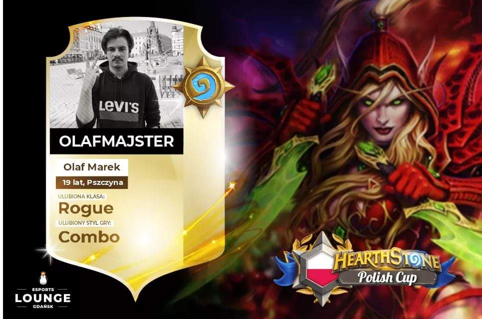 TeamPVP8's tweet photo. Next participant of Hearthstone Polish Cup will be another Rogue player😮🔥 and one of the best young polish Hearthstone players✅💪
Ladies and gentleman, say hello to @OlafMajsterHS 🥳 https://t.co/yxEw2OoEOh