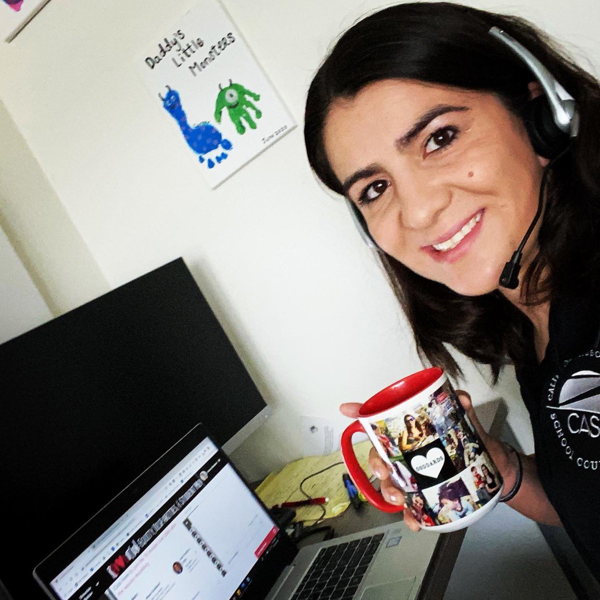 MrsGoddardSC's tweet photo. My coffee is ready to go to start the day! @ Grab your morning coffee &amp; come watch @mrgodinez1 &amp; I teach you how to build your own virtual calming room @MyCASC #cascconference2020 #cascconnected #studentmentalhealth #cen10 @cen10huskies https://t.co/fBpEJEF3V5