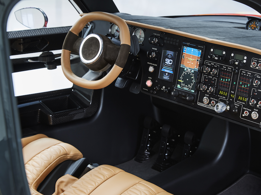 An eye for detail, the interior of the PAL-V Liberty is a class of its own. #palv #flyingcar
