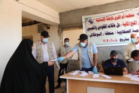 umulqurarelief's tweet image. منظمة أم القرى تقدم المنح المالية إلى (250) عائلة من ذوي #المفقودين والمغيبين من أهالي ناحية الصقلاوية منطقة (البو عكاش) شمال غرب #الفلوجة #إغاثة #العراق