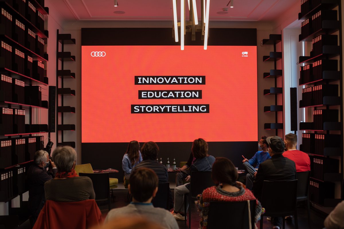 wireditalia's tweet photo. Altri scatti del workshop in collaborazione con @AudiIT #WNF20 #WeGeneration #AudiWegeneration https://t.co/IyBHc7rLLj