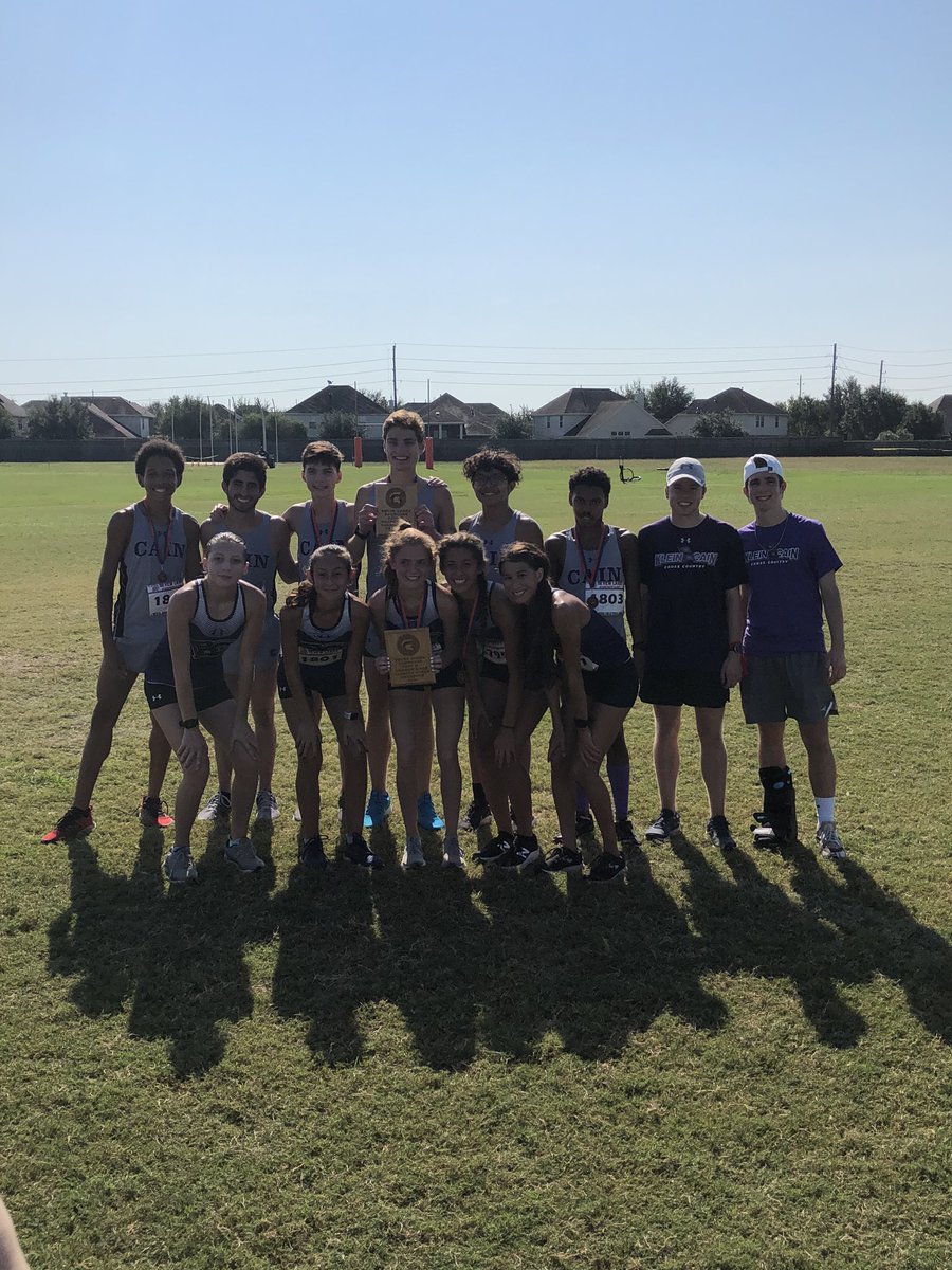 Both Girls and Boys bringing home championships from the Seven Lakes Invitational. 🏆🏆🥇🥇🏃‍♀️🏃‍♂️ <a href="/KleinCain/">Klein Cain HS</a> @CAIN_ATHLETICS @NicolePatin06