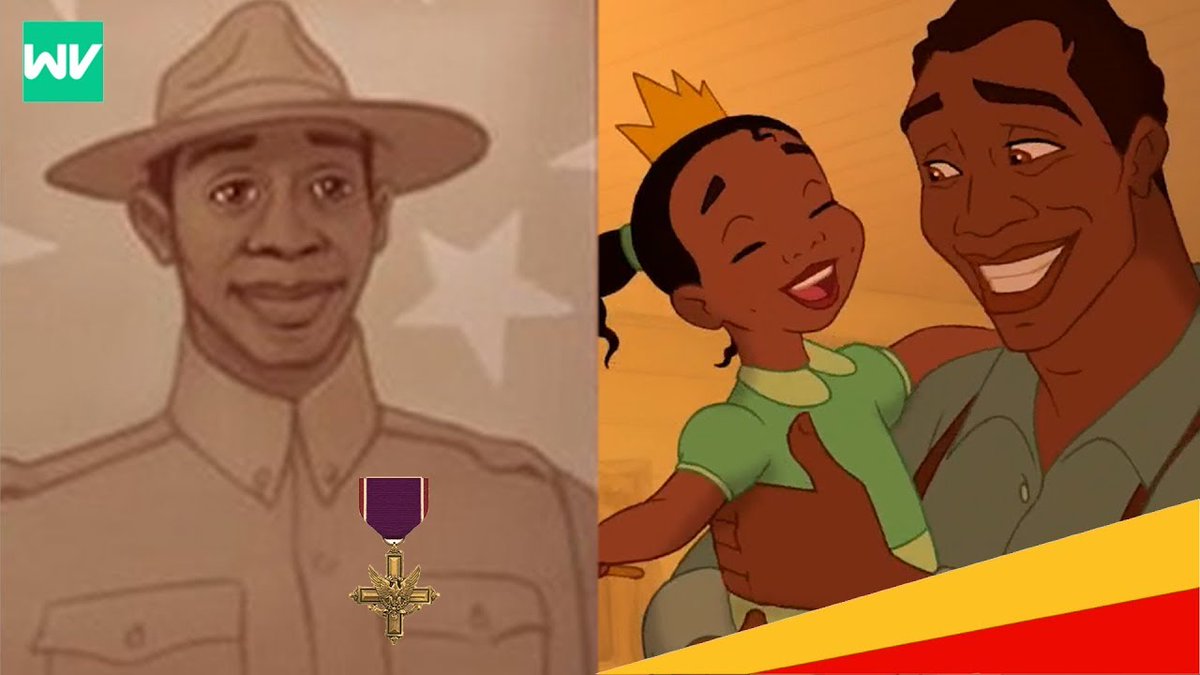 From the very first scene, we see Tiana take off her work clothes, put her tips in a can, say "Every penny counts" and all of the tips she's collected over an unknown period of time. Right after this, we see Tiana's picture of her father, who would be considered an Ancestor.
