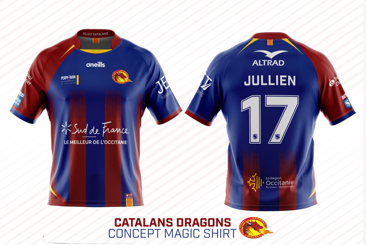 catalan dragons jersey