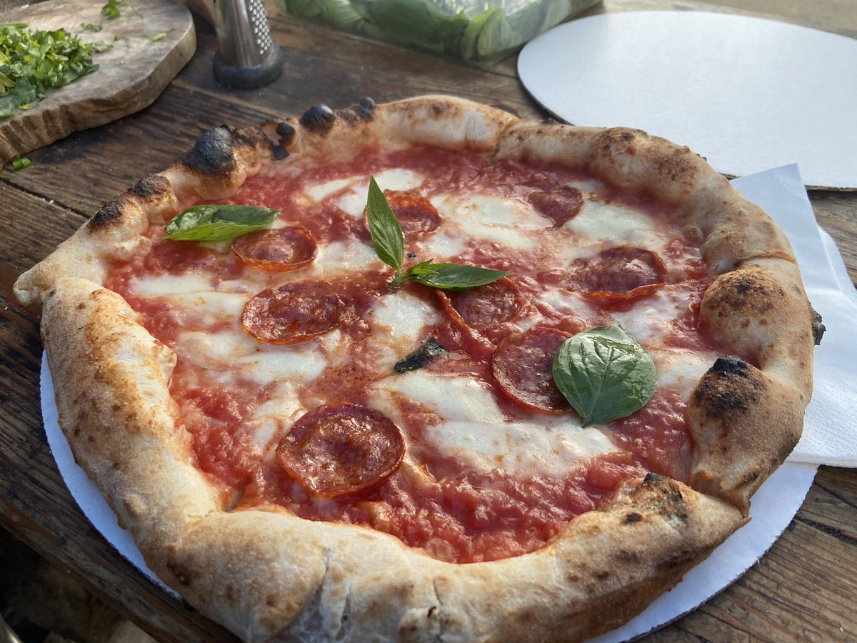 Order  <a href="/deliveroo/">Deliveroo</a> or simply come in and enjoy our beer 🍻 while you wait for your Pizza to Take Away or it in