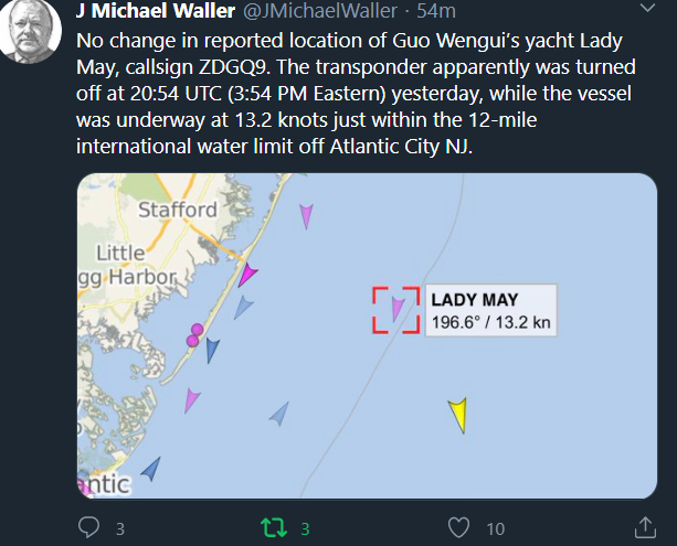 Has the Chinese Billionaire  #MilesGuo  #GuoWengui behind the terror threats on Midland Mayor Patrick Payton and bounties on  @BobFu4China... escaped? https://twitter.com/JMichaelWaller/status/1314953500044992512?s=20