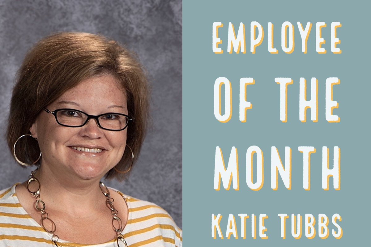 Congratulations, Mrs. Tubbs! Thank you for all you do!