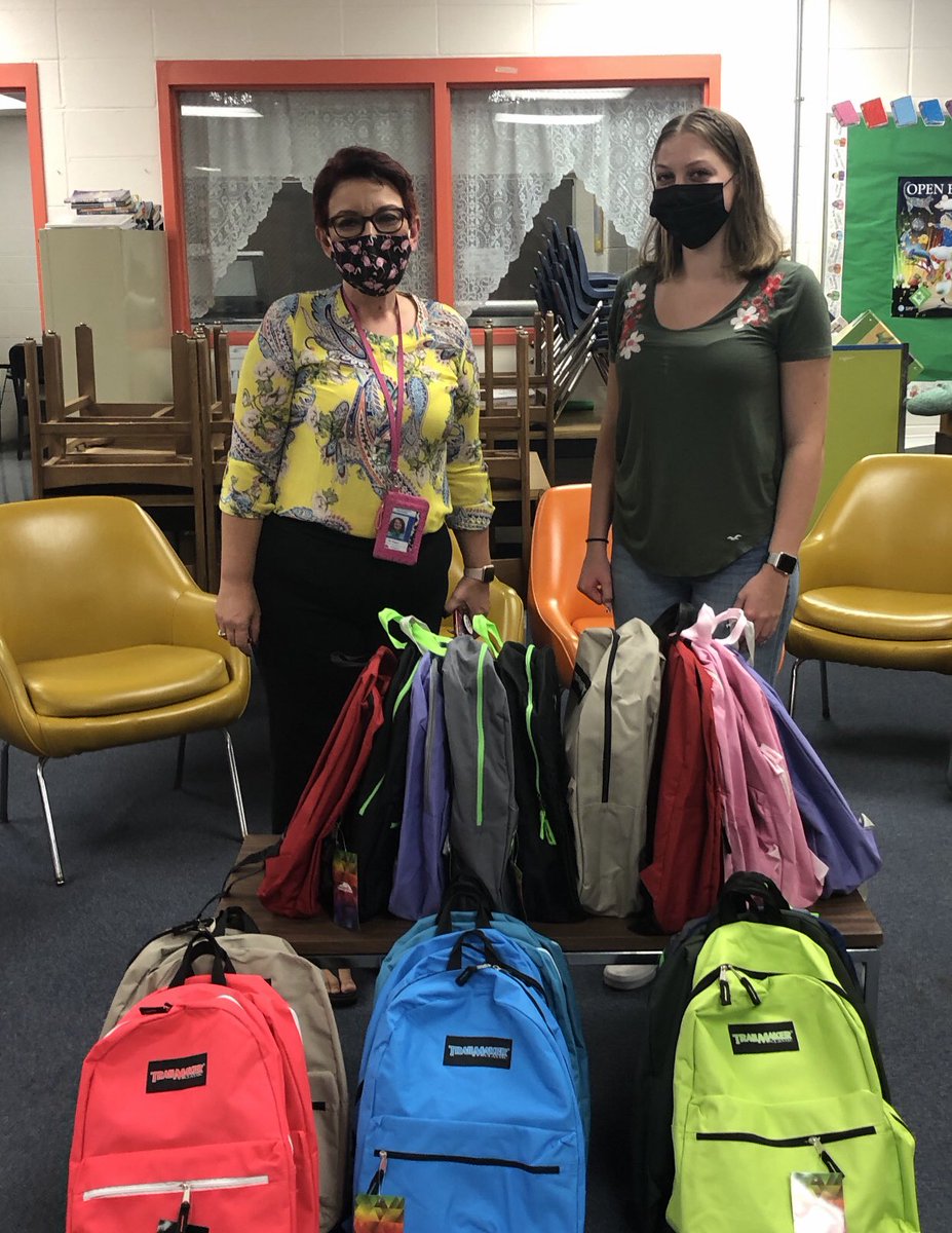 Last week I dropped off the last 25 backpacks to Curvin McCabe Elementary! <a href="/Curvin_McCabe/">Curvin_McCabe</a> #pawtucket #packsforpawtucket