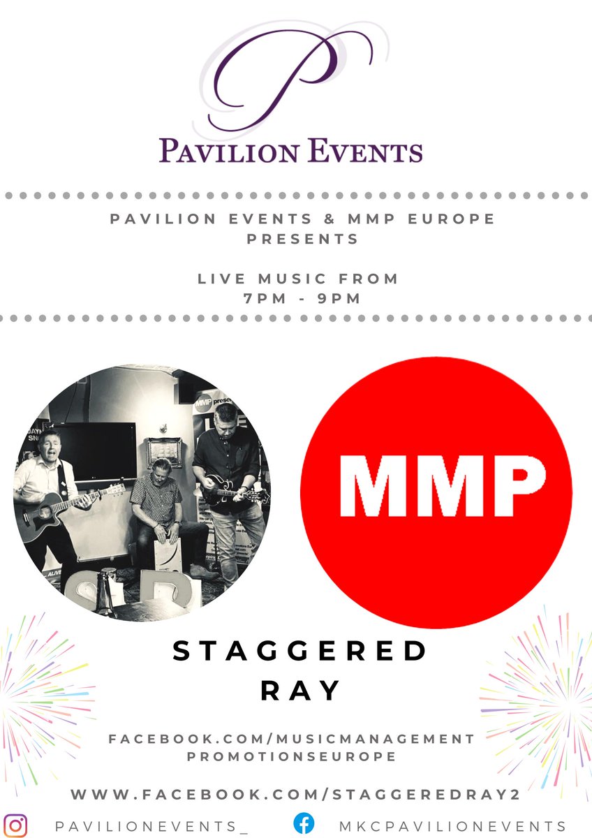 Pavilion_Events's tweet photo. 🎆 LIVE MUSIC IS BACK 🎆

📅 5th November 2020
⏰ 6.30pm 
📍   McLeods Restaurant, Gillingham, ME7 1FN 

📧 To reserve your table please email mcleods.restaurant@midkent.ac.uk 

#livemusic #livemusicmatters #LetTheMusicPlay #eventprofs #tastingmenu #medway #eventprofs https://t.co/OzjGyftEIR