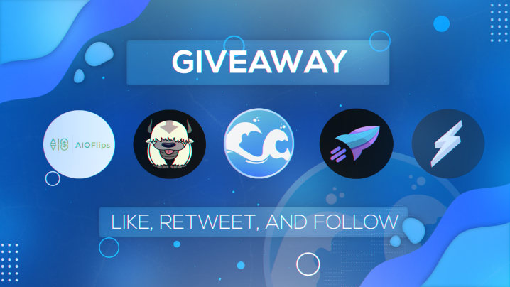 RiptideProxies's tweet image. 🌊Giveaway🌊
Prizes:
1 gig of @RiptideProxies 
1 Lifetime @takeoffnotify 
1 free month @AIOFlips 
1 seasonal @AppaPreme 
1 key @ElectraPreme 

Steps to enter:
Like this tweet 
Retweet this tweet
Tag a friend
Follow all the accounts above

Winners will be drawn in 48 hours