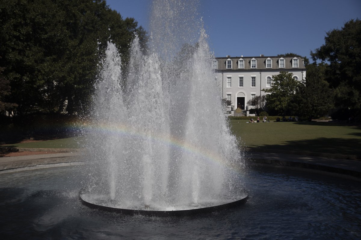 universityofga's tweet photo. Your 3rd @ is the person you're having a socially distanced lunch with on Herty Field. https://t.co/QHxgy26ZCC