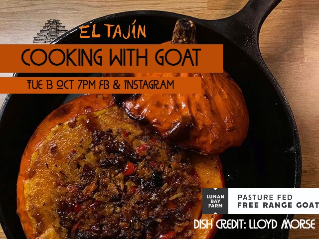 Lunan Bay Farm - Scottish Cashmere Goats (@lunanbayfarm) on Twitter photo Learn how to cook our #goatmeat at home with cabrito expert <a href="/ElTajinScotland/">Jarochita in the Highlands</a> online cookery classes starting with Roasted Squash with Mexican Spiced Goat Mince, on 13 Oct at 8pm on FB/Insta. Thx to Chef Lloyd Morse for recipe inspiration & photo. Mince available for local del. Learn how to cook our #goatmeat at home with cabrito expert <a href="/ElTajinScotland/">Jarochita in the Highlands</a> online cookery classes starting with Roasted Squash with Mexican Spiced Goat Mince, on 13 Oct at 8pm on FB/Insta. Thx to Chef Lloyd Morse for recipe inspiration & photo. Mince available for local del.